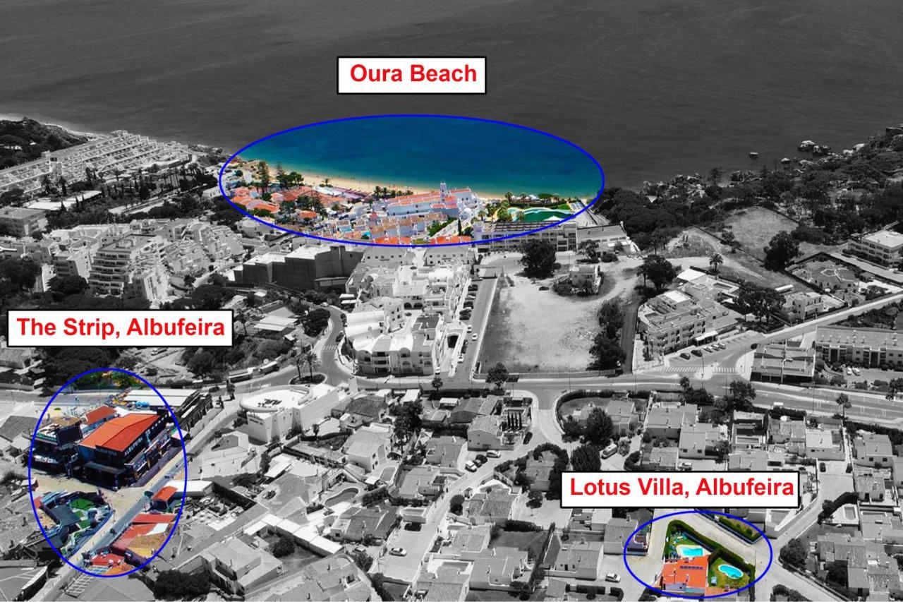 Lotus Villa, Albufeira Eksteriør bilde